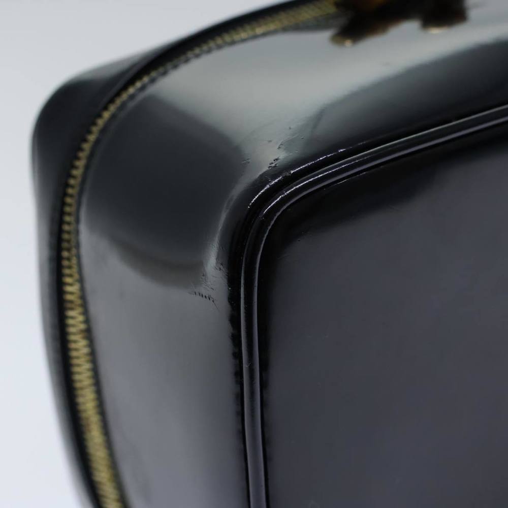 Gucci Black Cosmetic Bag with Gold Accents - Picture 10 of 16